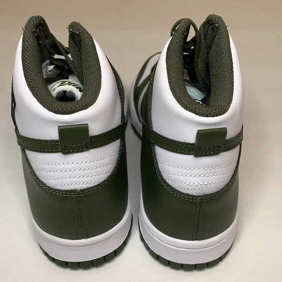 Nike Dunk High Sneakers Cargo Khaki Sneakers Size 9.5 New - Picture 9 of 11